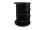 Hermia Organizador de Maquillaje 980302 Negro Plástico 23 x 23 x 30.5 cm